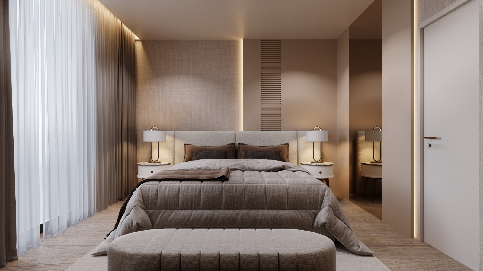 One bedrooom Studio (sea view + balcony + sofa)