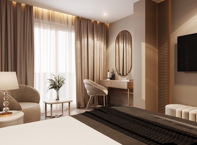 Twin standard (without balcony + city view + sofa)